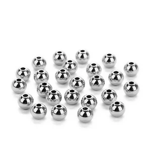 Stainless Steel Spacer Beads Smooth Round 3mm to 60mm Diameter - Picture 1 of 3