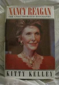 Vintage 1991~Nancy Reagan Unauthorized Biography-Kitty Kelley~HC w/dj~LBDEQ - Imagen 1 de 3