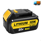 9.0AH For DeWalt 20V 20 Volt Max XR Lithium Ion Battery DCB206-2 DCB205-2 New