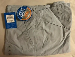NEW Columbia Women's Aruba Roll Up Pant - Cirrus Grey, 24W / Reg, UPF 30 - Picture 1 of 12