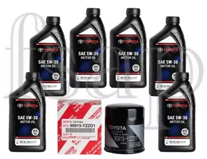 Genuine Lexus Toyota Oil Change Kit 1992-2003 Lexus ES300 oil filter 90915-YZZD1 - Picture 1 of 2