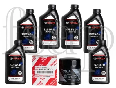Toyota Oil Change Kit for 2000 Toyota 4Runner 3.4L V6 oil filter 90915-YZZD1 - Image 1 of 2