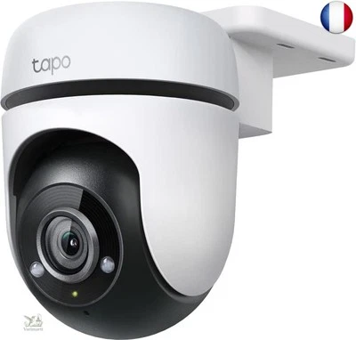 TP-Link Tapo Caméra Surveillance WiFi extérieur 360° 1080p C500, Vision no