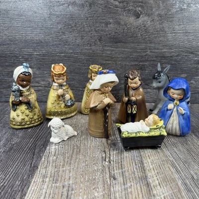 Vintage Goebel Nativity Set Janet Robson Figurines W. Germany Complete Christmas - Image 1 of 4