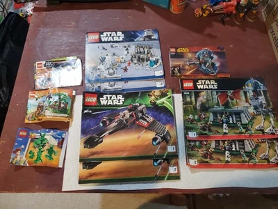 Lego Manual Lot: Star Wars, Castle, Toy Story - In Various Conditions - Image 1 of 4
