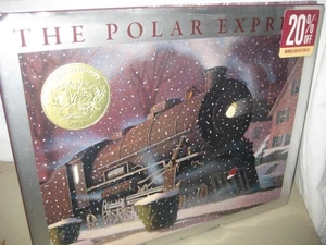 Polar Express/Christmas/ Caldecott/ hardback/jacket  CD/ like new - Picture 1 of 1