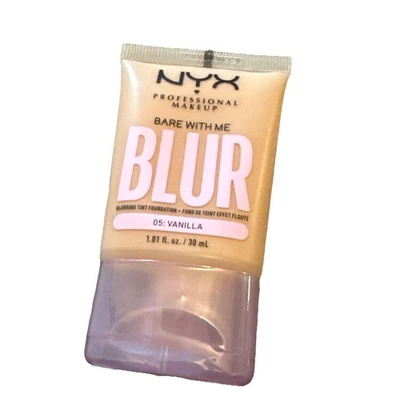 NYX PROFESSIONAL MAKEUP Bare With Me BLUR Skin Tint Foundation - 05 Vanilla New - Image 1 of 3