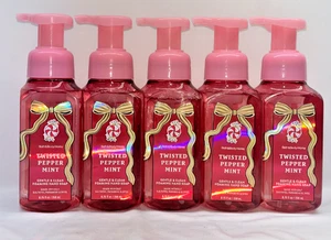 5 GEDREHTE PFEFFERMINZE sanft schäumende Handseife Bath & Body Works 8,75 fl. Oz. - Bild 1 von 1