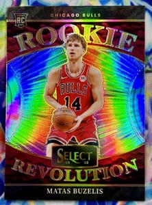 2024-2025 Select Matas Buzelis RC Revolution Silver Prizm: SP - Foto 1 di 2