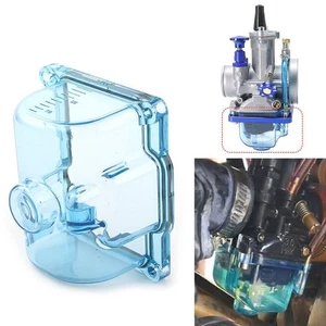 Blue Carb Carburetor Bottom Float Bowl Plastic Shell for PWK 36 38mm- 40mm Carb - Picture 1 of 8