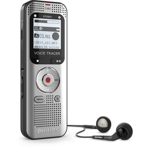 Philips VoiceTracer Audio Recorder DVT2015, Stereo MP3, 8 GB internal memory, wi - Picture 1 of 10