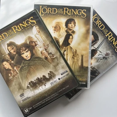 Lord Of The Rings Trilogy DVD 1-3 - Image 1 of 4