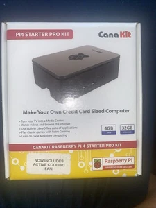CanaKit Raspberry PI4 Starter Pro KIT Brand New - Afbeelding 1 van 6
