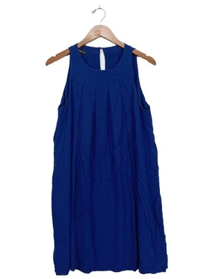 MANGO Vestido tipo overol Mujeres Vestido Talla EU 40 azul look casual - Imagen 1 de 4