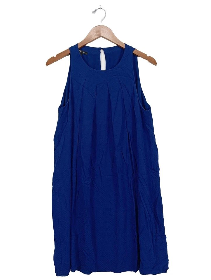 MANGO Vestido tipo overol Mujeres Vestido Talla EU 40 azul look casual - Imagen 1 de 4