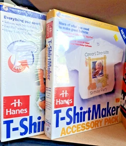 2 Vintage Hanes T-Shirt Maker Windows 95/98 Basic Edition - Bild 1 von 5