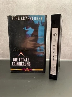Die Totale Erinnerung *VHS* Total Recall VHS Deutsch, Schwarzenegger   1990 - Bild 1 von 3