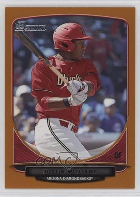 2013 Bowman Draft Draft Picks Orange /250 Justin Williams #BDPP94 - Image 1 of 2