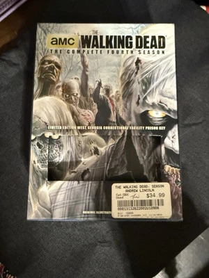 The Walking Dead Season 4 DVD Complete 5 Disc Set Limited Edition (missing key) - Image 1 of 4