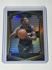 2015-16 Panini Select - Premier Level Josh Richardson #195 Silver Prizm (RC) - Picture 1 of 2