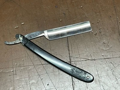 Antique Griffon Cutlery Straight Germany Razor Used John Barr Ogdensburg NY - Image 1 of 4