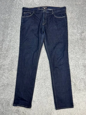 Michael Kors Parker Jeans Mens 36 Blue Denim Cotton Slim Fit Straight Leg 38x31 - Image 1 of 4