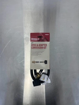 Master Forge 3/8" PVC/Zinc 1-lb to 20-lb LP Propane Hose & Adapter Conversion - Image 1 of 2