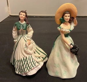 2 Hallmark Scarlett O'Hara Vom Winde verweht Sammler Andenken Ornament - Bild 1 von 3