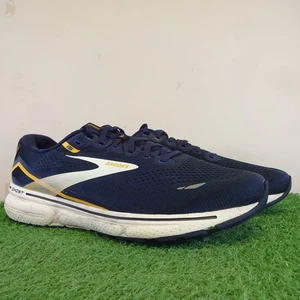 Brooks Turnschuhe Größe 11,5 Herren Blau Icy Ghost 15 2E Weite Track Laufschuhe Fitnessstudio - Bild 1 von 13