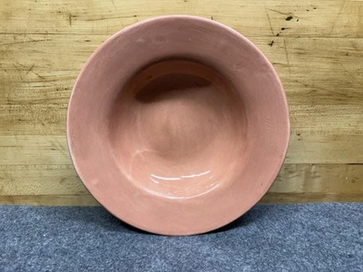 Cuenco de sopa Pottery Barn SAUSALITO PIZARRA borde grande, 10", muy bueno rojo Foto 1 de 4