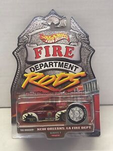 Hot Wheels Fire Department Rods Series 2 New Orleans, LA Trial Dragger