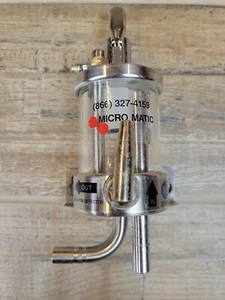 Micro Matic Inline Profit Maximizer Edelstahl Schaum TRUpour FOB Detektor - Bild 1 von 7