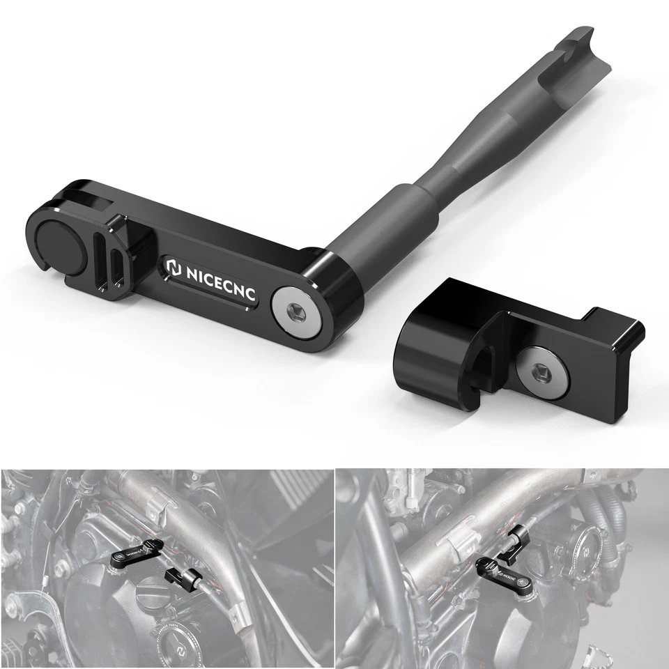 Anodized CNC One Finger Clutch Lever Clutch Arm For Kawasaki KLR650 2008-2024 - Image 1 of 4