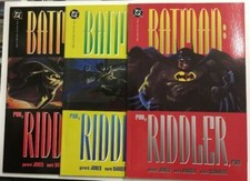 Batman: Run, Riddler, Run #1 2 3 Complete Set 1992 DC Paperback Mark Badger TPB