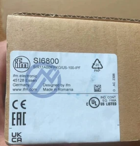 NEW ifm SI6800 flow sensor SI6800 - Picture 1 of 2