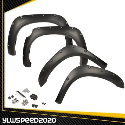 Fit For 2007-2013 Toyota Tundra Pocket Rivet Bolt on Fender Flares Wheel Cover Foto 1 de 4