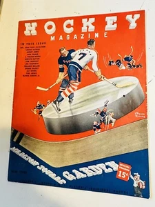 1938 Hockey Game Program December New York Americans Vs Canadians - Picture 1 of 12