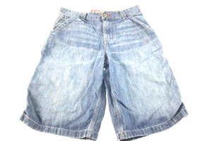Levi's Boys 18 (29W x 12L) Long Denim Jean Shorts - Picture 1 of 5