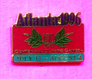 1996 OLYMPIC OPENING &  CLOSING CEREMONIES PIN JULY 19-AUG 4 PIN #514985 - Picture 1 of 1