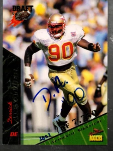 B4558- 1995 Signature Rookies Autogramme #1 Derrick Alexander De Auto / 7750 - Bild 1 von 2