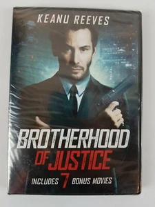 Brotherhood Of Justice & 7 Bonus Movies (DVD 2016) Keanu Reeves New Sealed - Picture 1 of 2