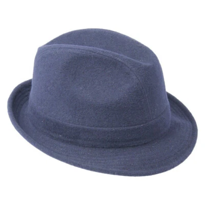 MADE IN ITALY CAPPELLO CLASSICO UOMO TINTA UNITA MISTO LANA
