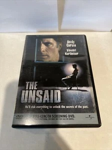 THE UNSAID DVD Andy Garcia - Picture 1 of 2