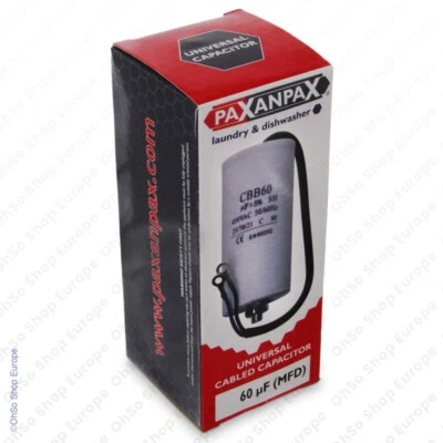 Condensador MTD 60uF Flying Lead CBB60 tapa para motores de inducción/motores arranque/funcionamiento Foto 1 de 4