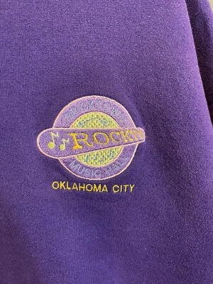 Vintage Rocky’s Bricktown Music Hall Oklahoma City Crewneck Sweatshirt Adult XL - Image 1 of 4