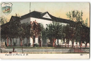 1908 Capitol at Pierre, S.D., VTG Postcard SK2. - Picture 1 of 2
