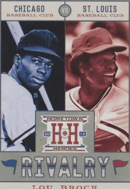 2013 Panini Hometown Heroes - Lou Brock #R12