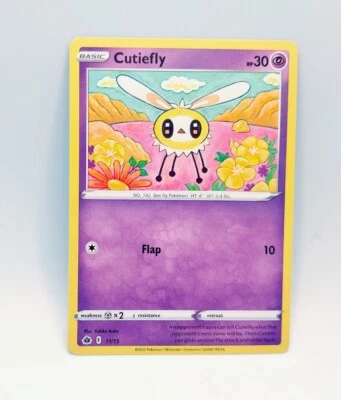 Cutiefly 11/15 McDonald's 2022 Match Battle Non Holo Pokemon Promo NM Fresh Pull - Image 1 of 4