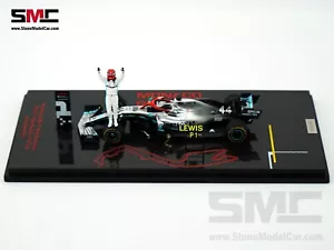 Mercedes AMG F1 W10 #44 Lewis Hamilton Monaco GP 2019 6x WDC 1:43 Spark Figur - Bild 1 von 18