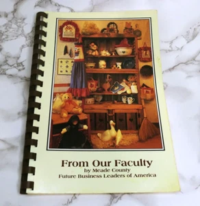 Vintage 1994 "From Our Faculty Cookbook"  local regional  community recipes - Picture 1 of 4